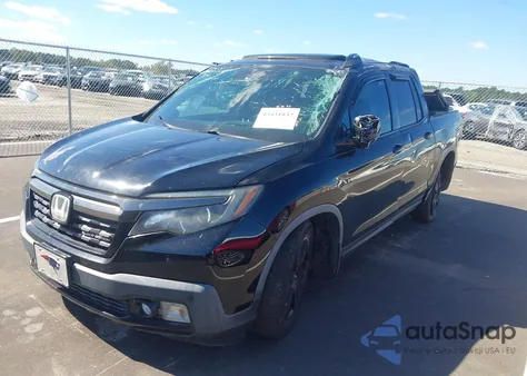 2017 Honda Ridgeline Black Edition из США, поврежденный, VIN 5FPYK3F84HB022857